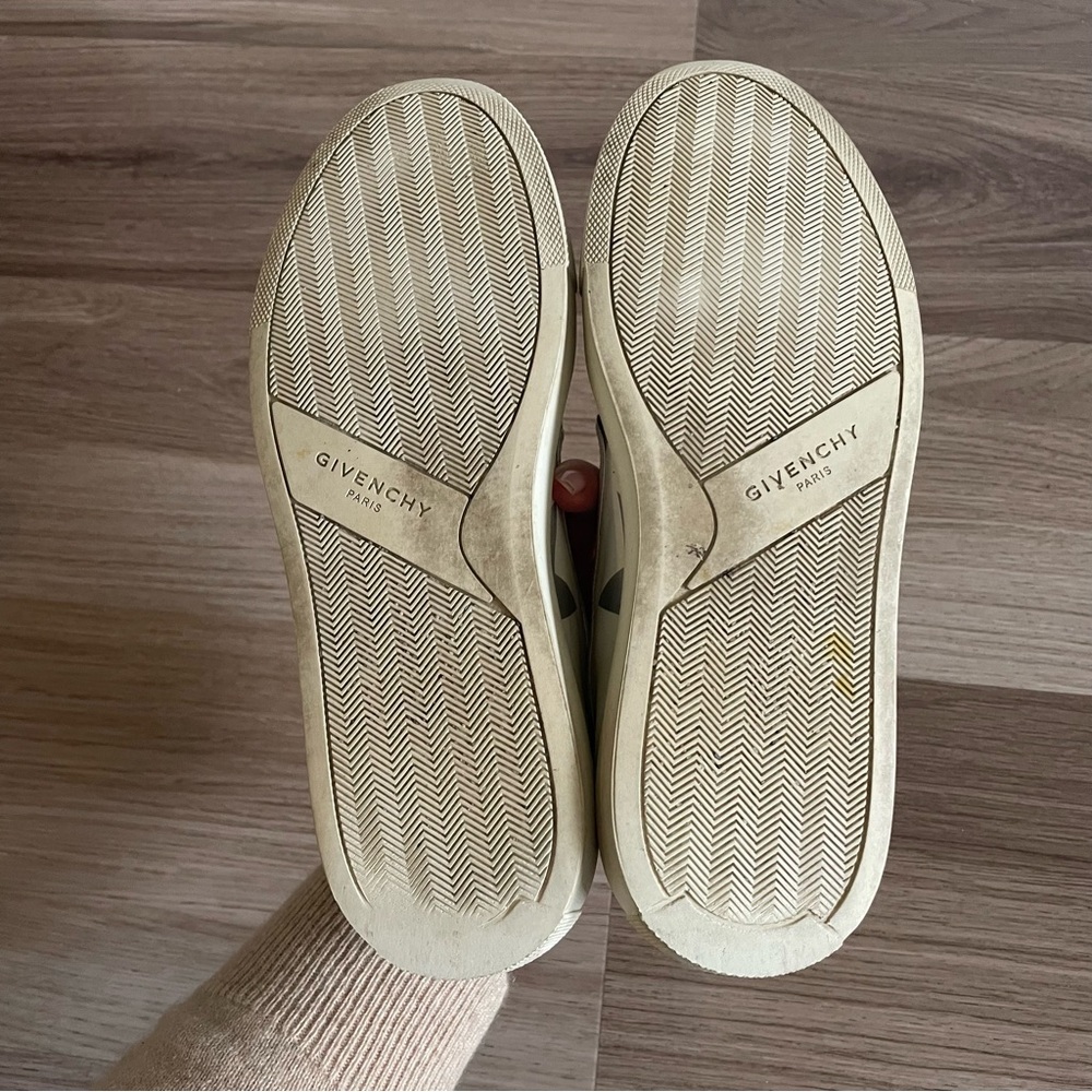 Givenchy Silver Star-Patterned Slip-On Sneakers - image 4